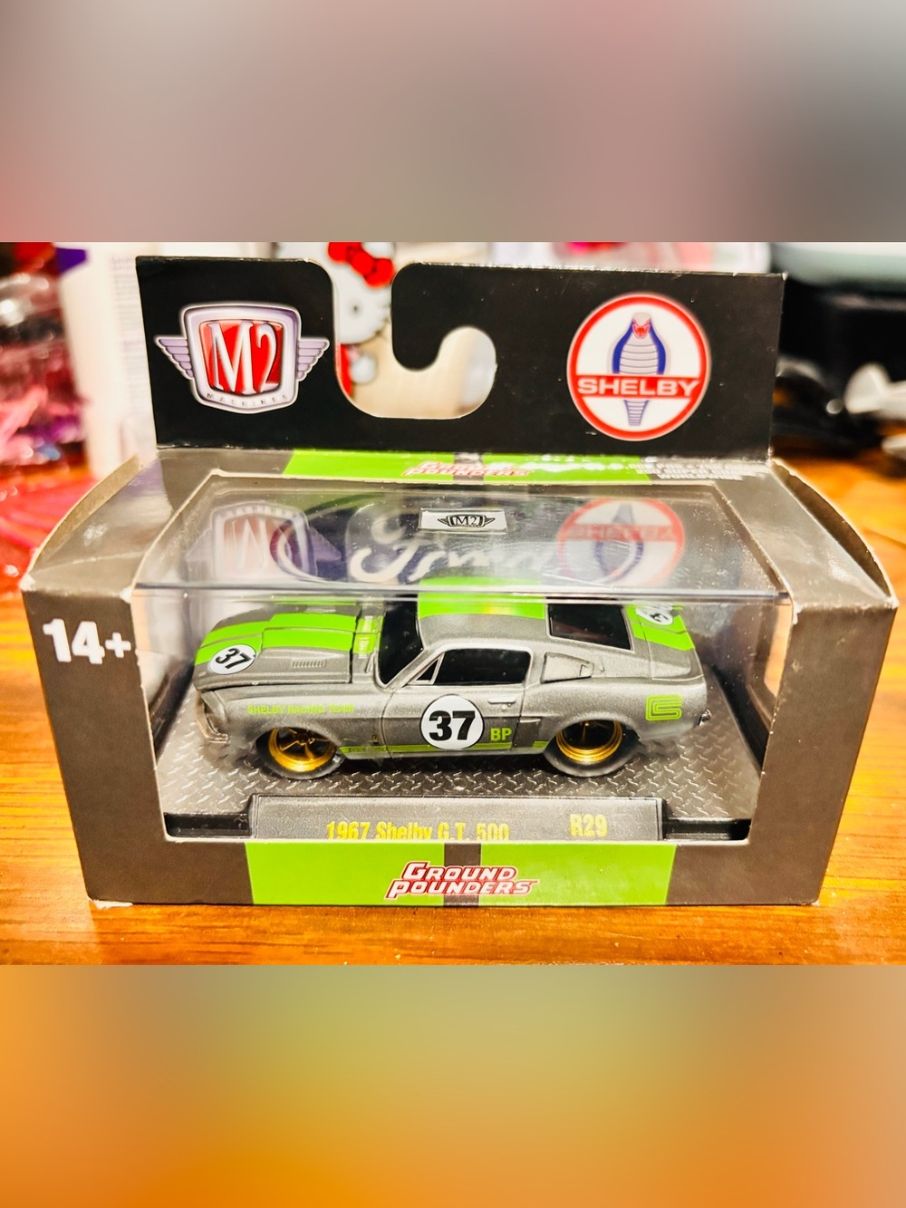 M2 Machines Ground Pounders 1967 Shelby GT500 Chase Edition Car